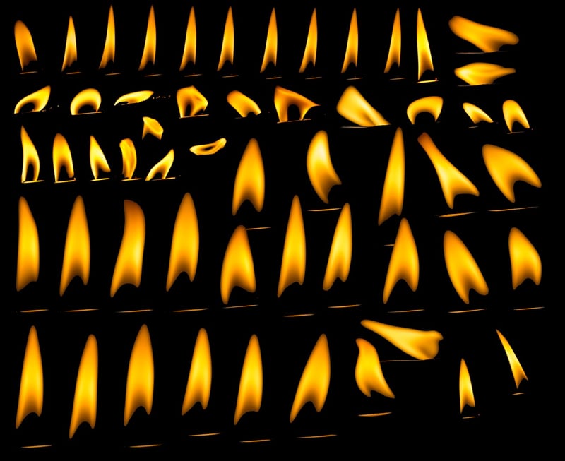 Starry Night Candles